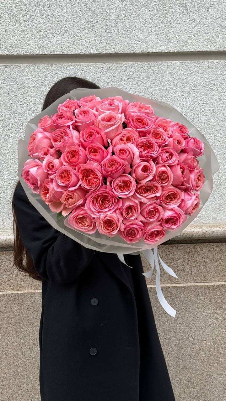 Bukiet róż Pink Xpression kwiaty giftbar.pl 
