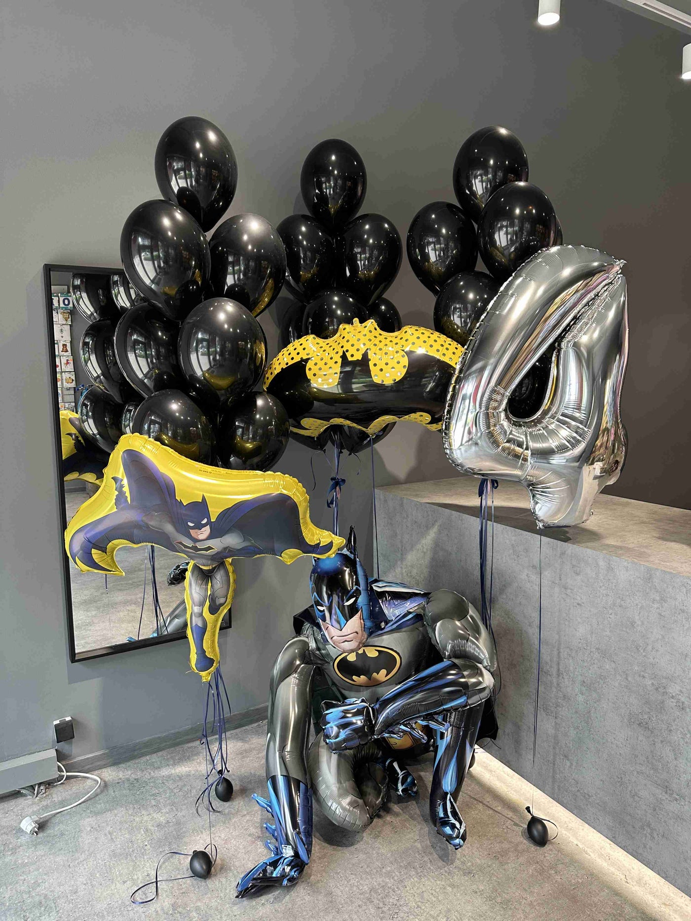 Zestaw balonów "Batman" balony giftbar.pl 