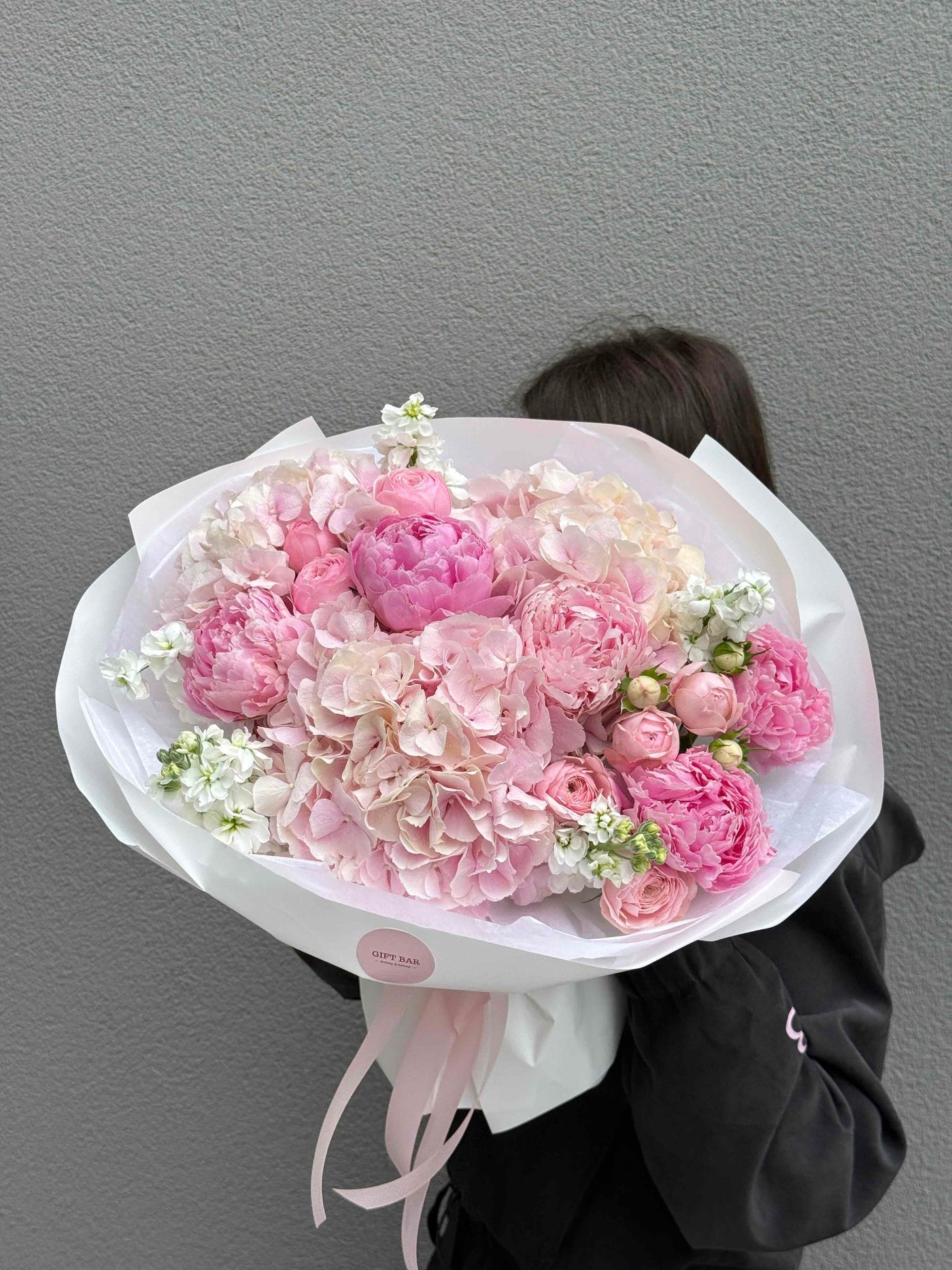 Bukiet "Blush Blossom" kwiaty giftbar.pl 