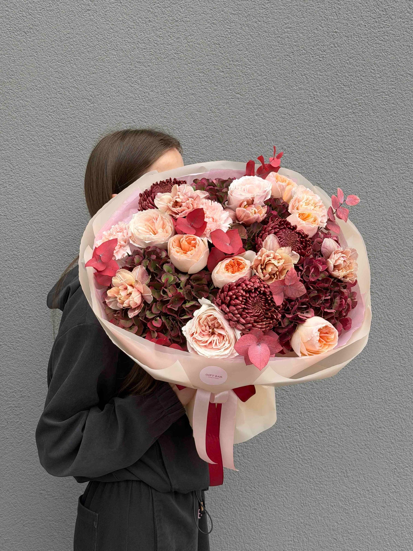 Bukiet "Choco Pie" kwiaty giftbar.pl 