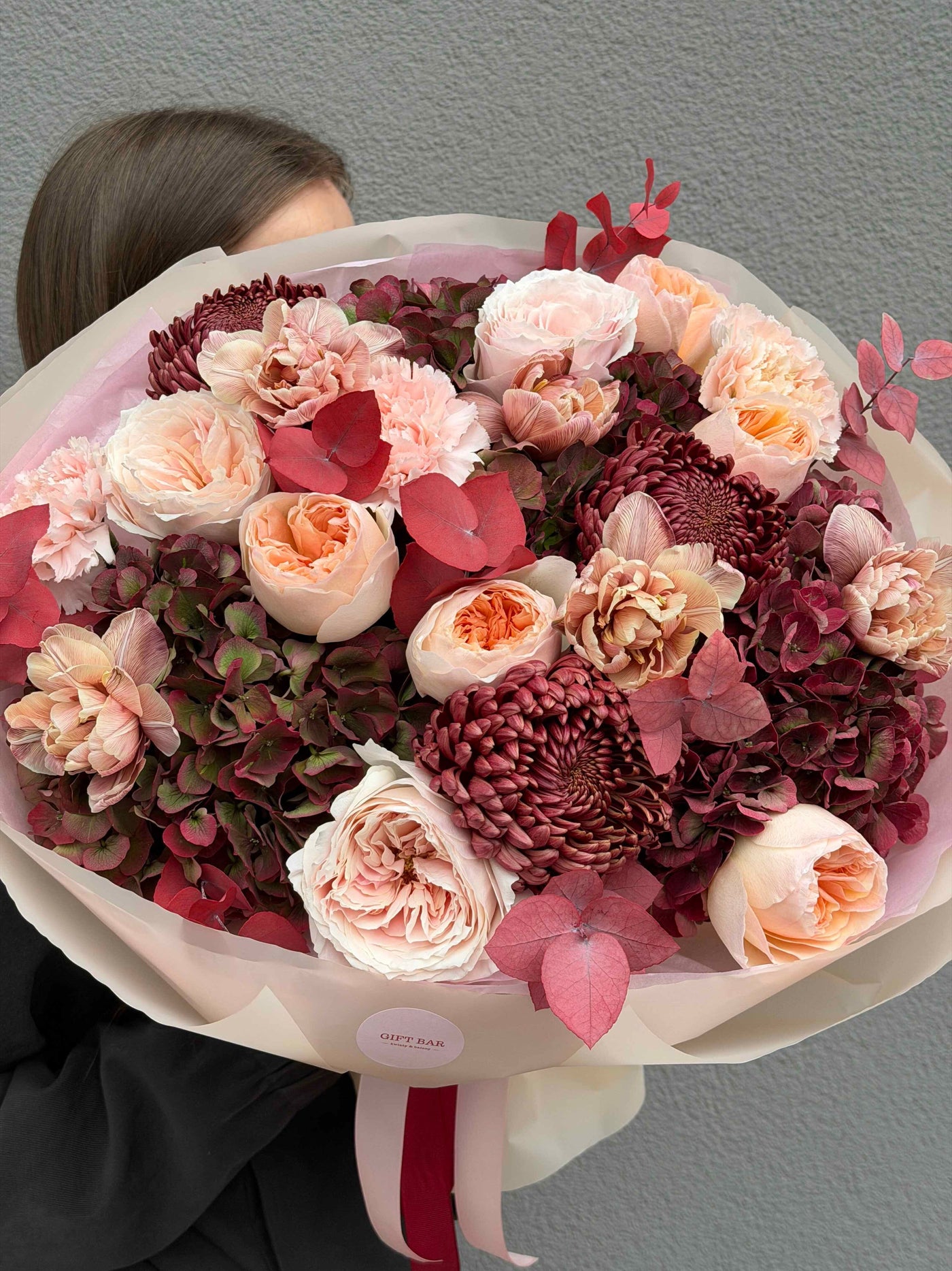 Bukiet "Choco Pie" kwiaty giftbar.pl 