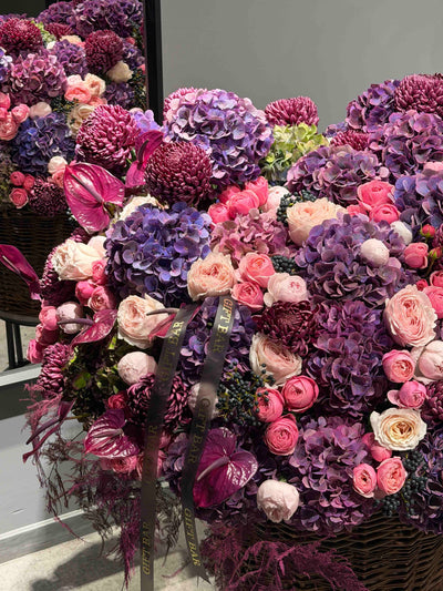 Kosz kwiatów "Jam" kwiaty giftbar.pl 