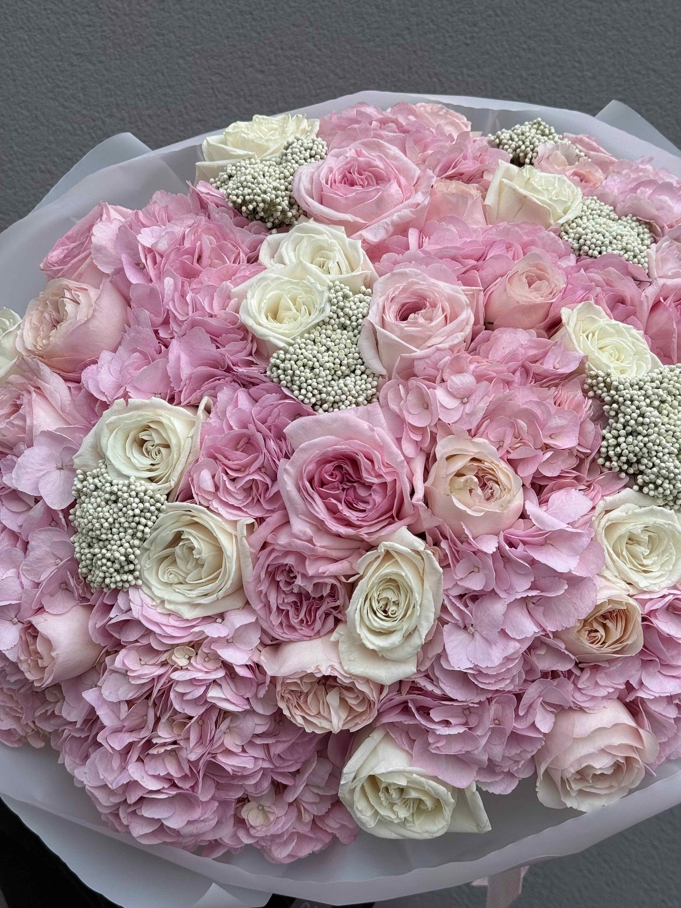 Bukiet "Pink Butter" kwiaty giftbar.pl 