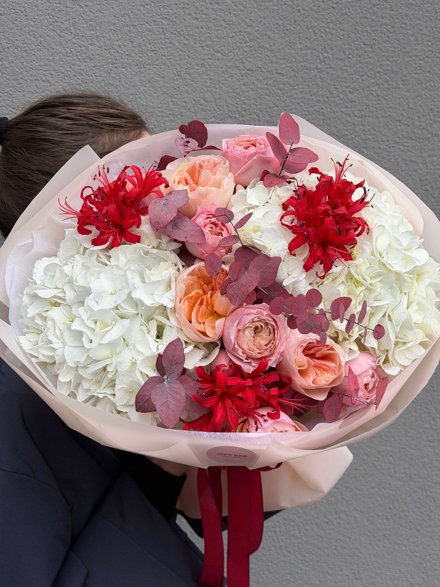 Bukiet "Pumpkin Creme" kwiaty giftbar.pl 