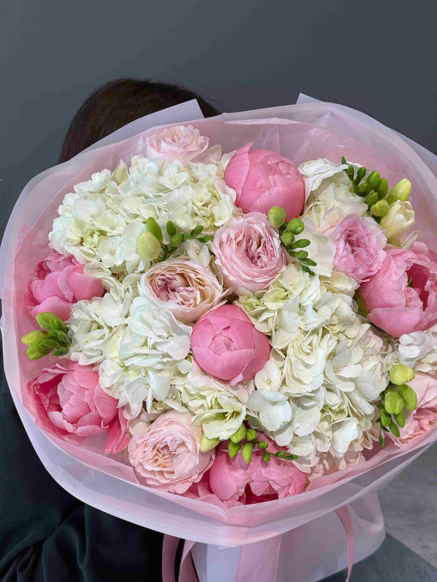 Bukiet "Romancy rose" kwiaty giftbar.pl 