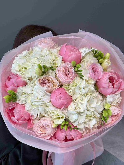 Bukiet "Romancy rose" kwiaty giftbar.pl 