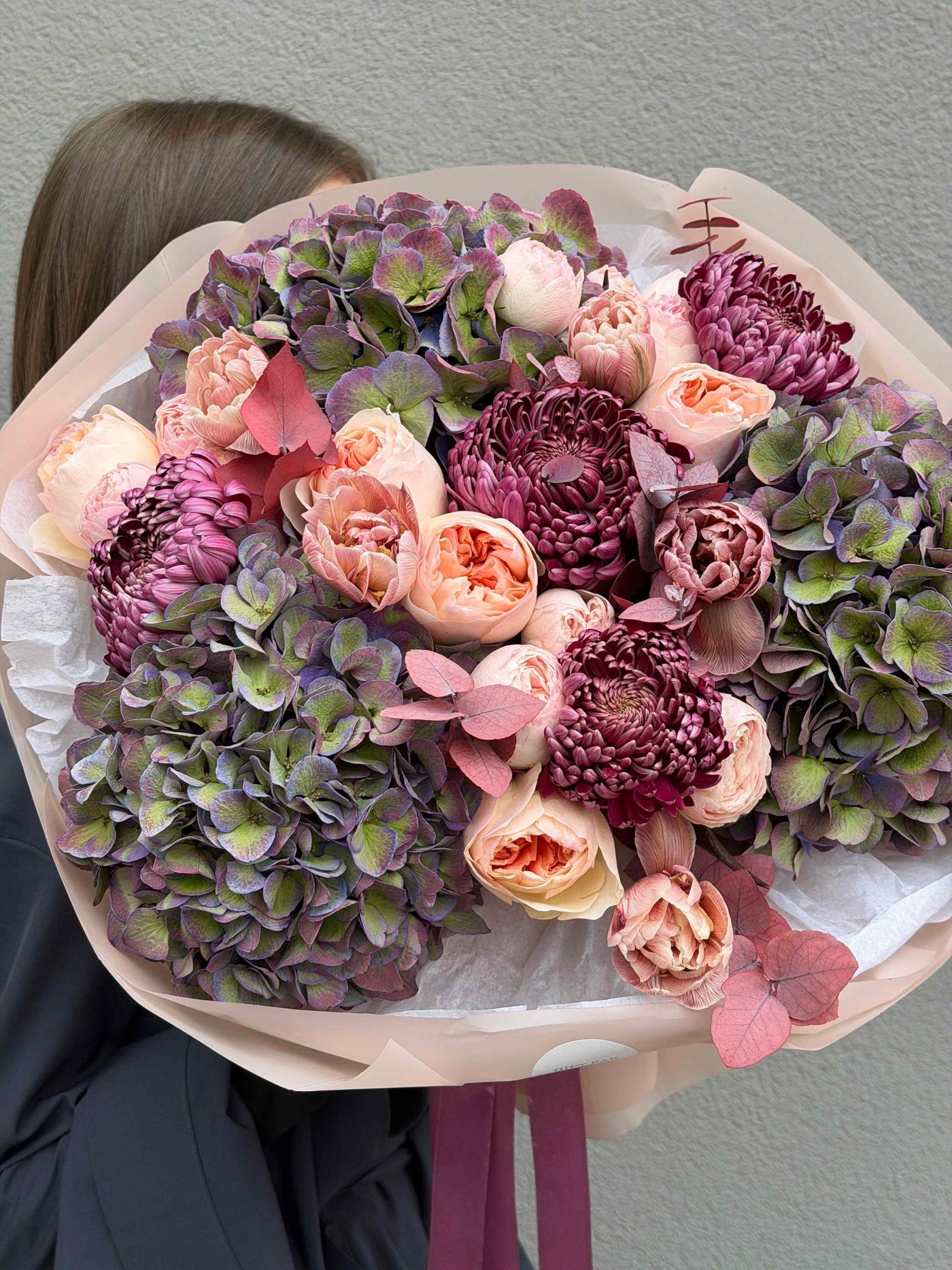 Bukiet "Wine" kwiaty giftbar.pl 