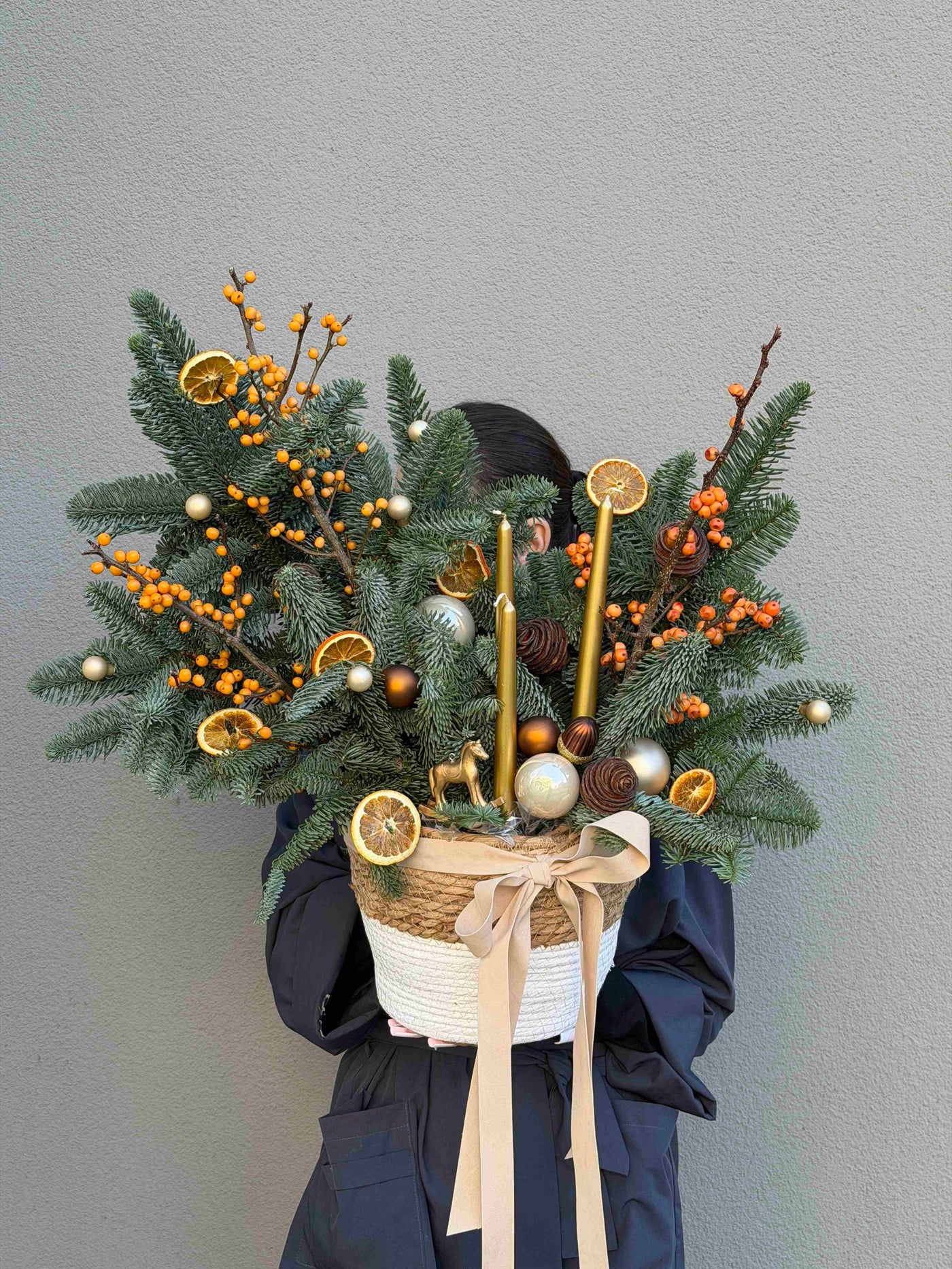 Kosz "Spiced Citrus" christmas giftbar.pl 