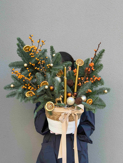 Kosz "Spiced Citrus" christmas giftbar.pl 