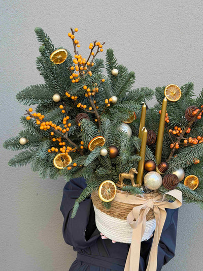 Kosz "Spiced Citrus" christmas giftbar.pl 