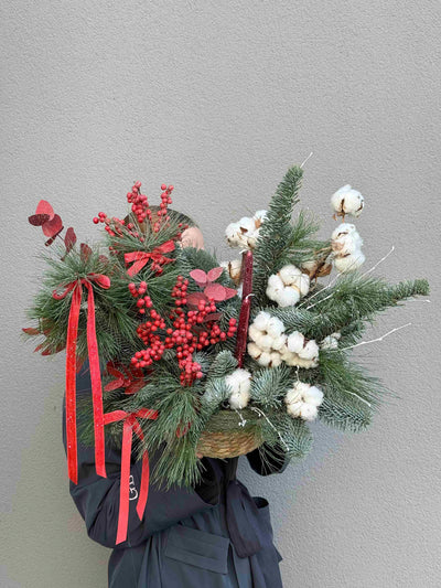 Kosz "True Red" christmas giftbar.pl 