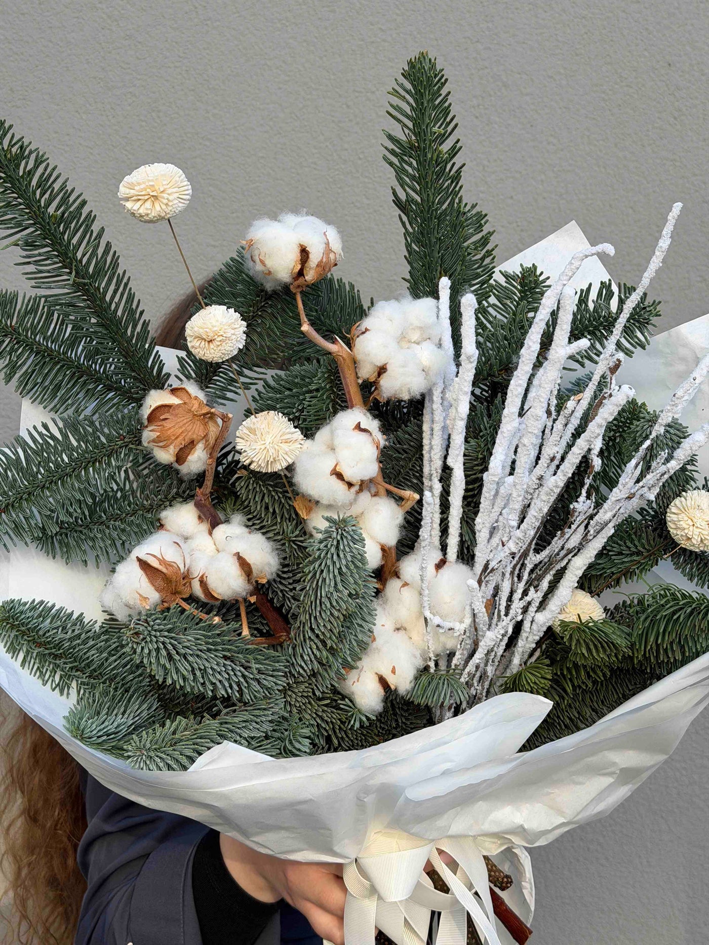 Zimowy bukiet "Winter Wonderland" christmas giftbar.pl 